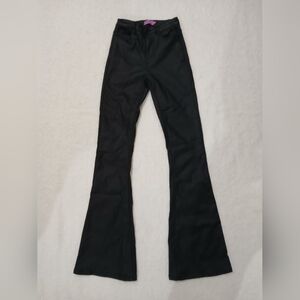 Ediked Women's Faux Leather Flare Pants ~ In A Women's Size S